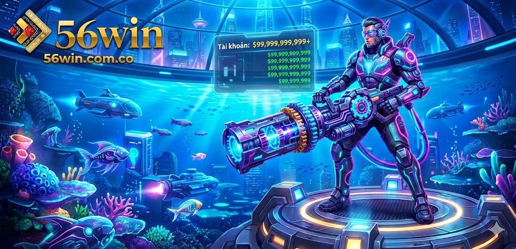 JILI Fishing 56WIN: Thủy Cung Huyền Bí, Săn Cá Rinh Quà Khủng 2 Chinh phục đại dương bao la với sảnh JILI Fishing 56WIN đỉnh cao